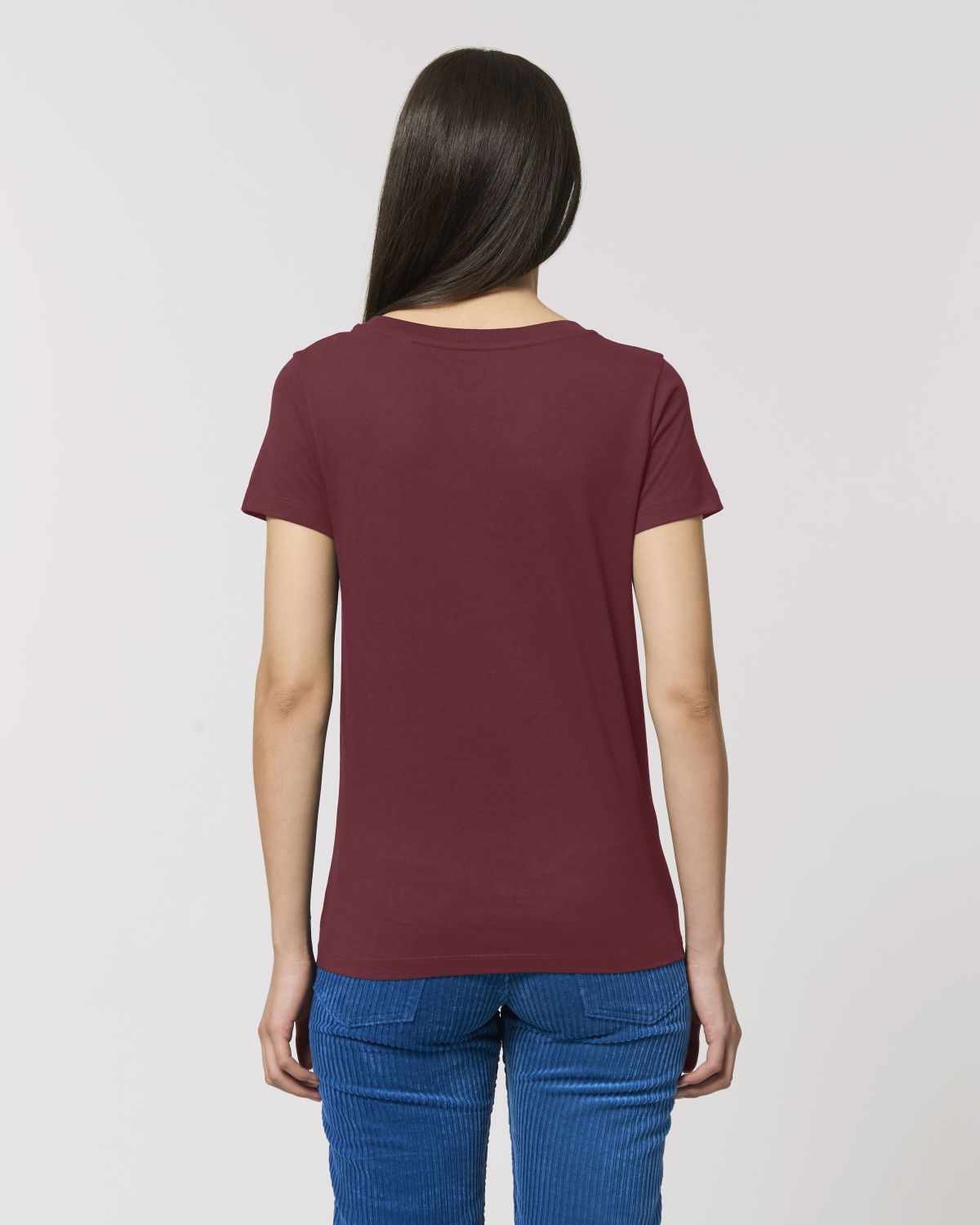 Leichtes Damen T-Shirt unifarben