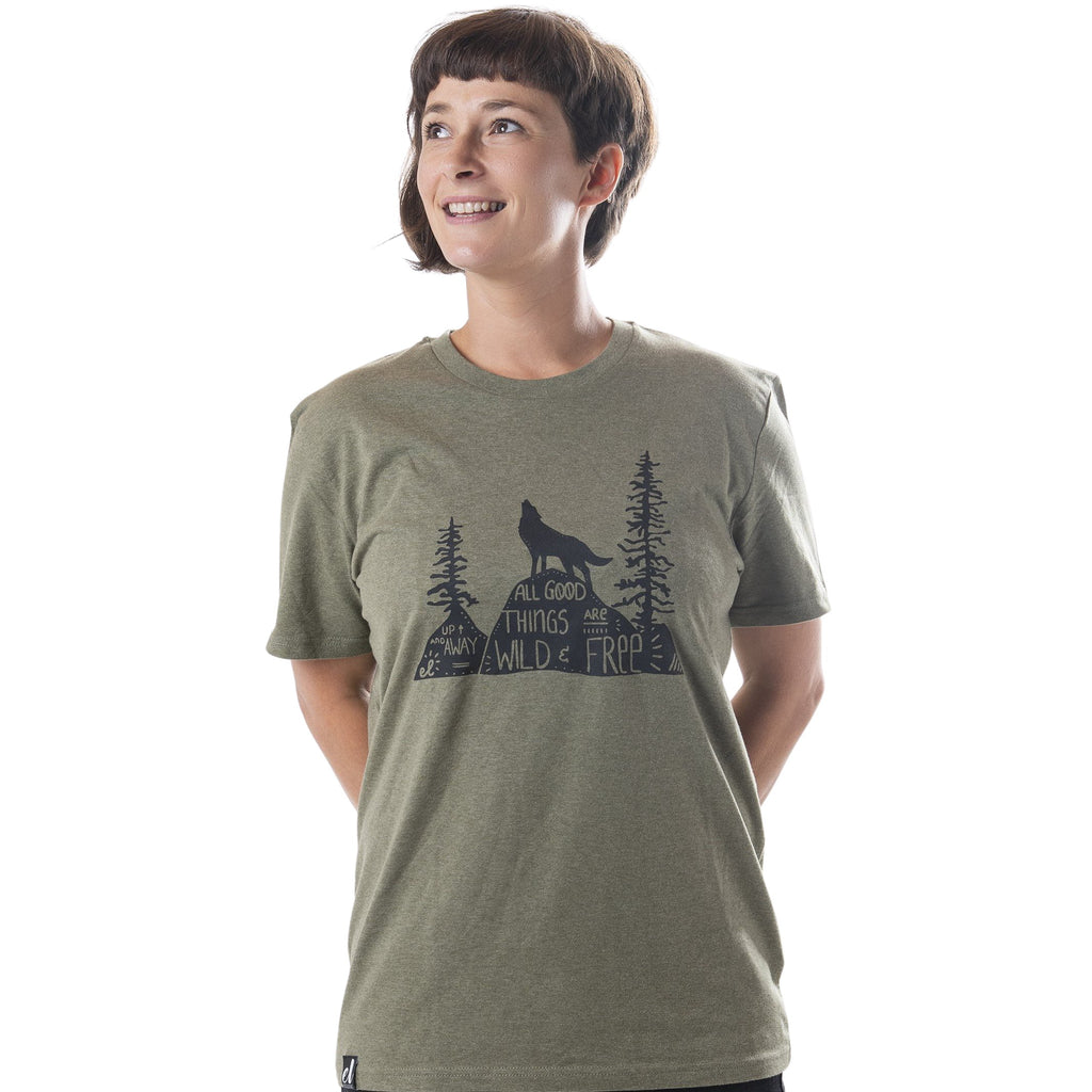 Ecolodge | Damen T- Shirt "Wild & Free"